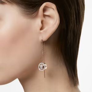 Swarovski Hollow Drop Earring. Brand New In Box with gift receipt
